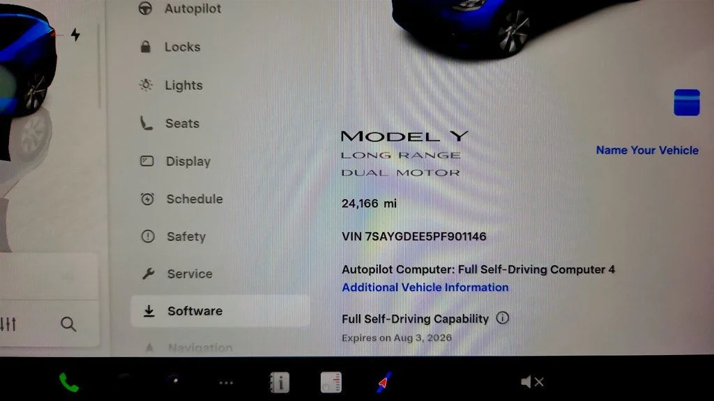 Used 2023 Deep Blue Metallic Tesla Long Range AWD w/ Acceleration Boost image 14