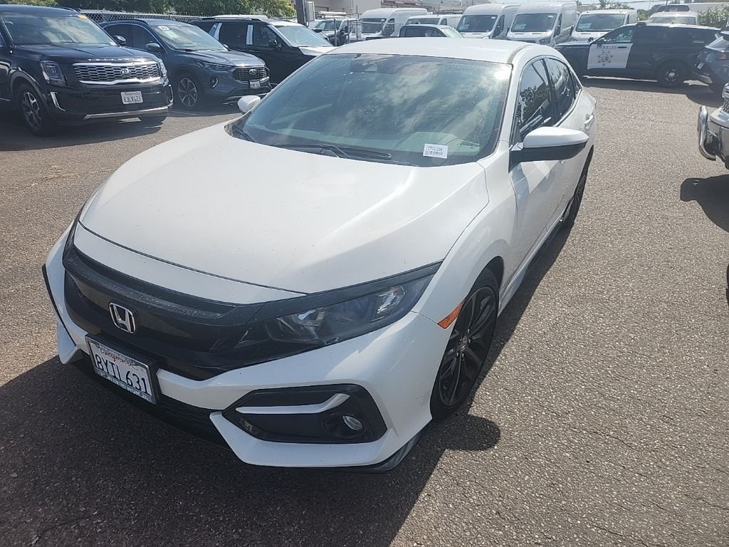 Used 2021 White Honda Sport image 3