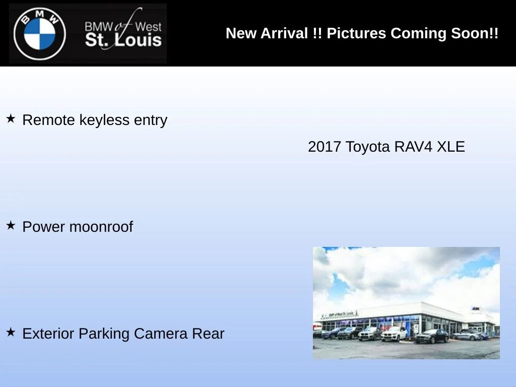 Used 2017 Silver Toyota XLE image 2