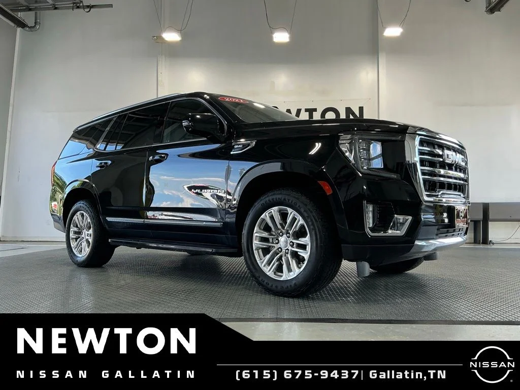 Used 2021 Onyx Black GMC SLT image 28