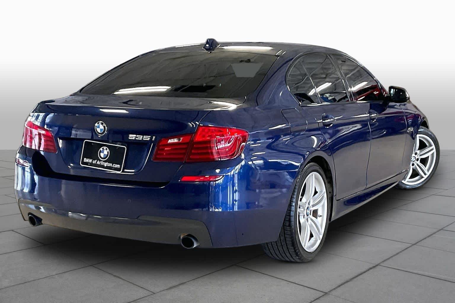 Used 2015 Mediterranean Blue Metallic BMW 535i image 12