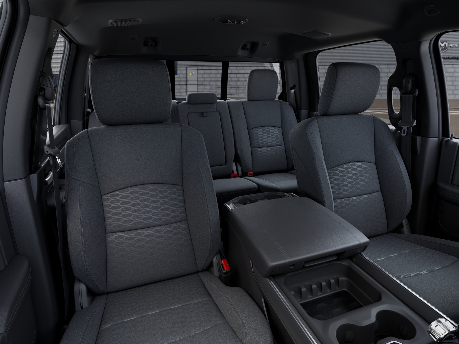 New 2026 Diamond Black Crystal Pearl-Coat Exterior Paint RAM Big Horn image 9