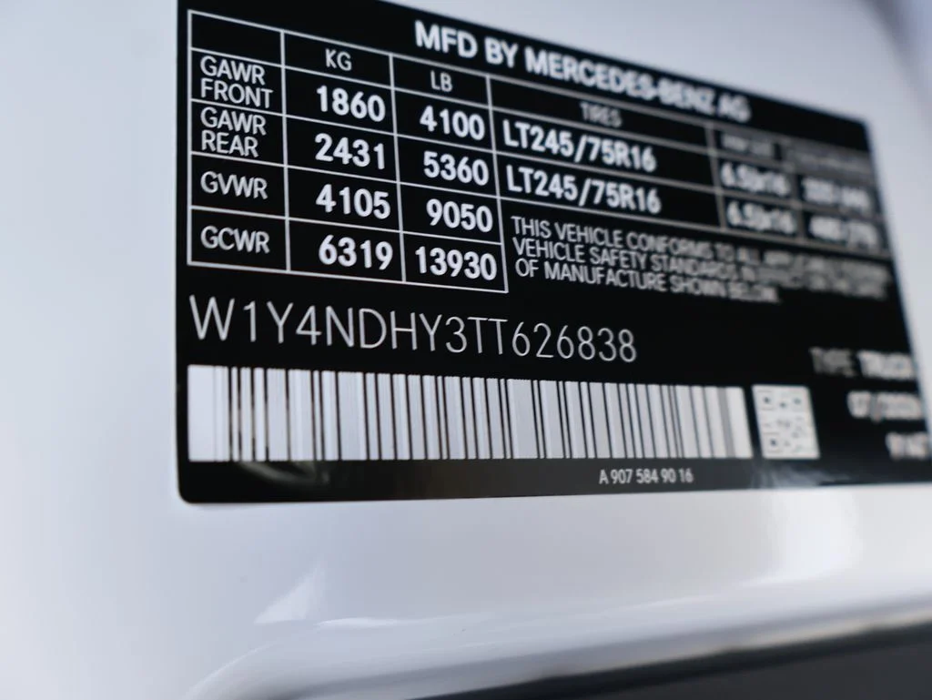 New 2026 White Mercedes-Benz Cargo 170 WB image 45