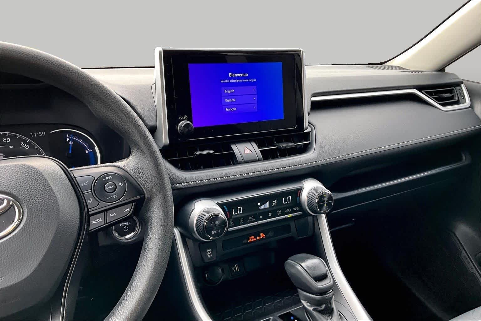 Used 2025 Magnetic Gray Metallic Toyota Hybrid XLE image 13