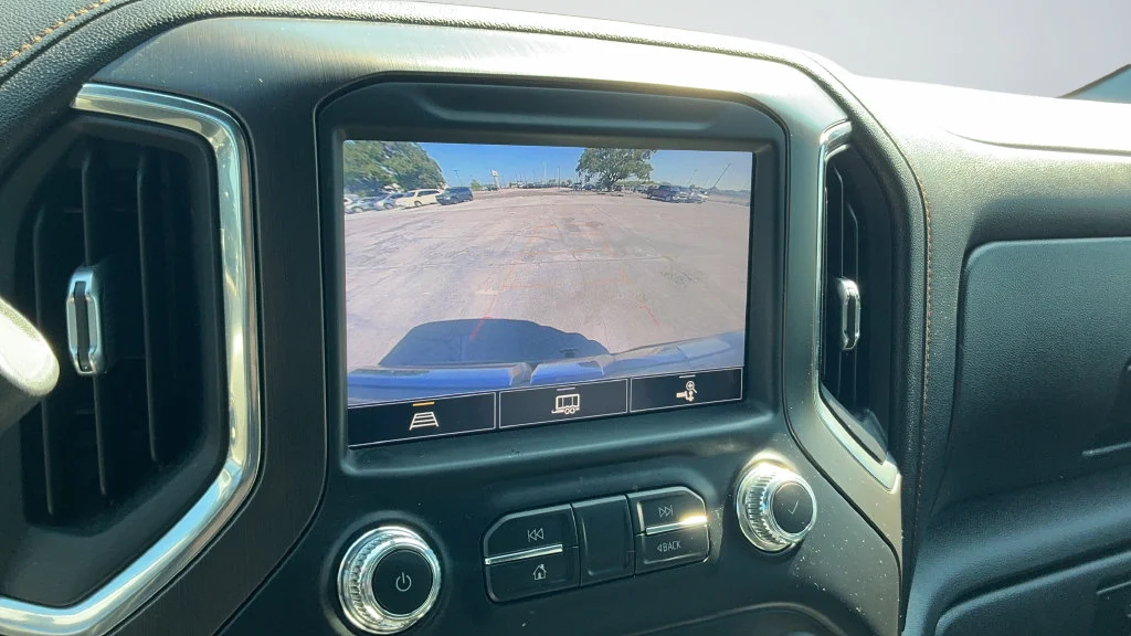 Used 2021 SATIN STEEL METALLIC GMC AT4 image 12