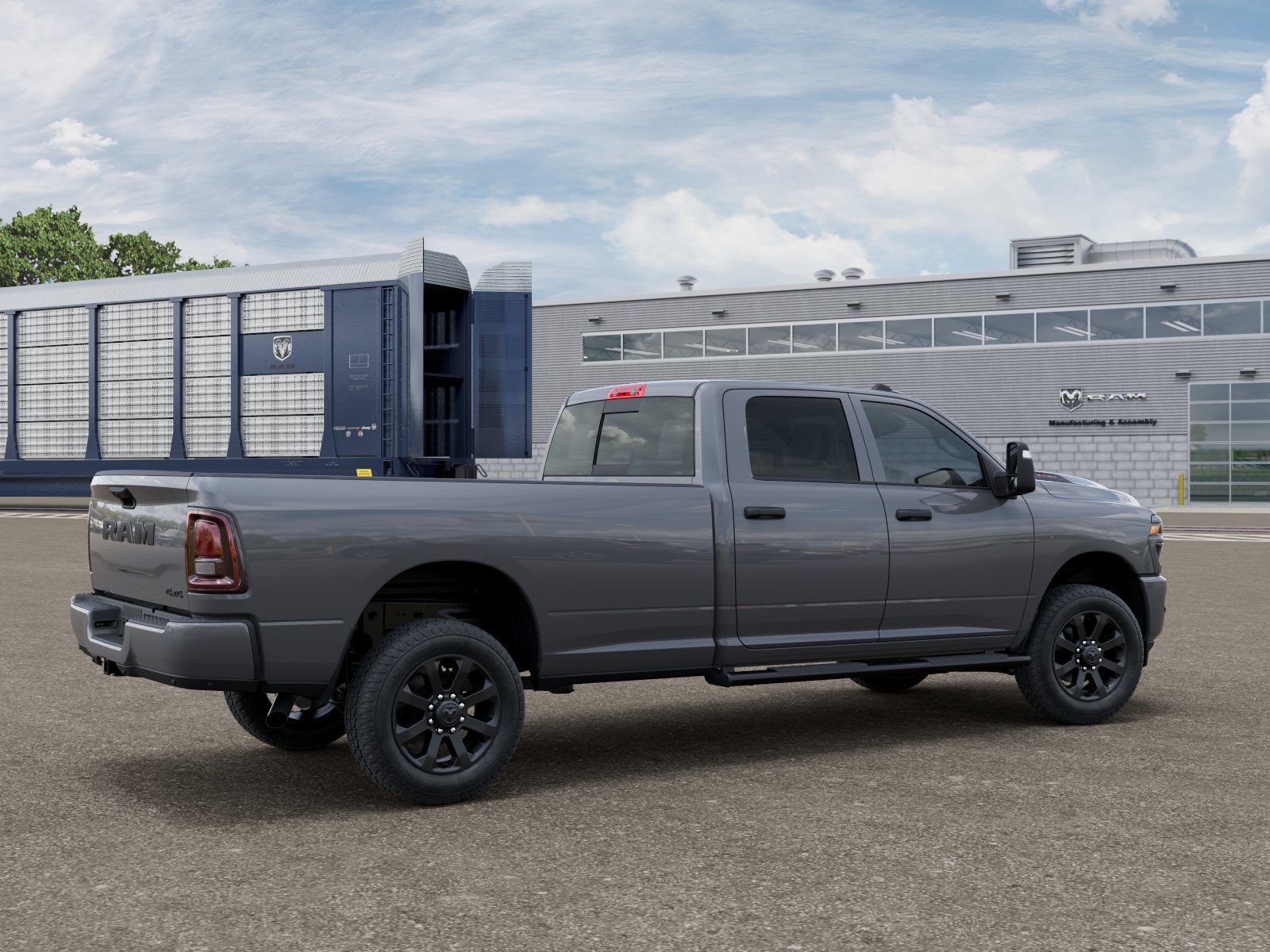 New 2026 Ceramic Gray Clear-Coat Exterior Paint RAM  image 2