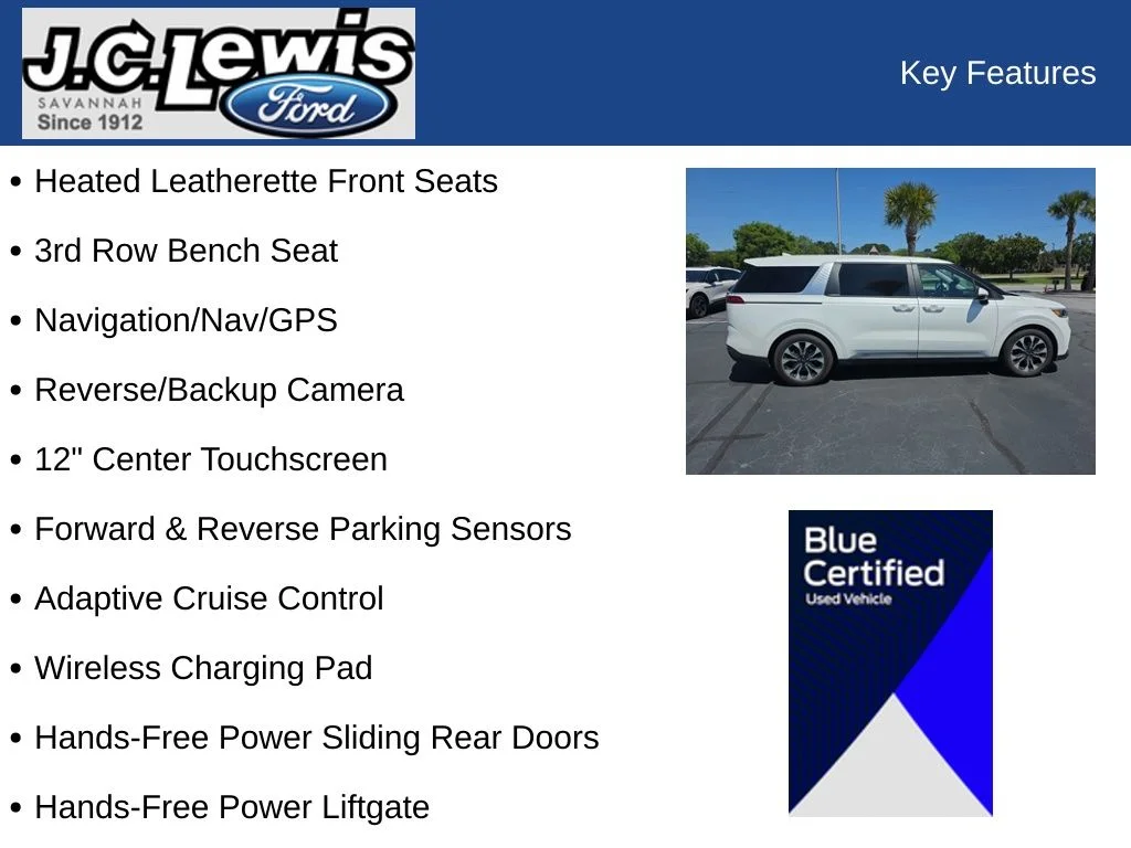 Used 2024 Snow White Pearl Kia EX image 10