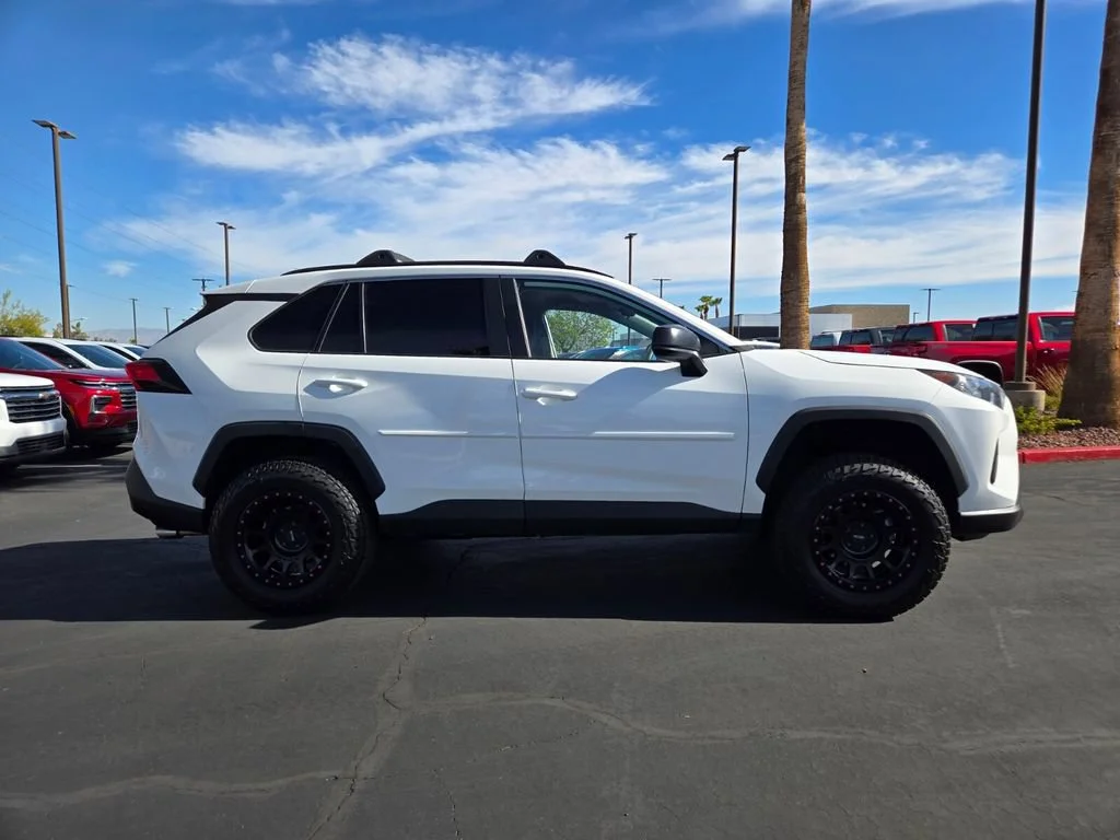 Used 2021 Super White Toyota LE image 7