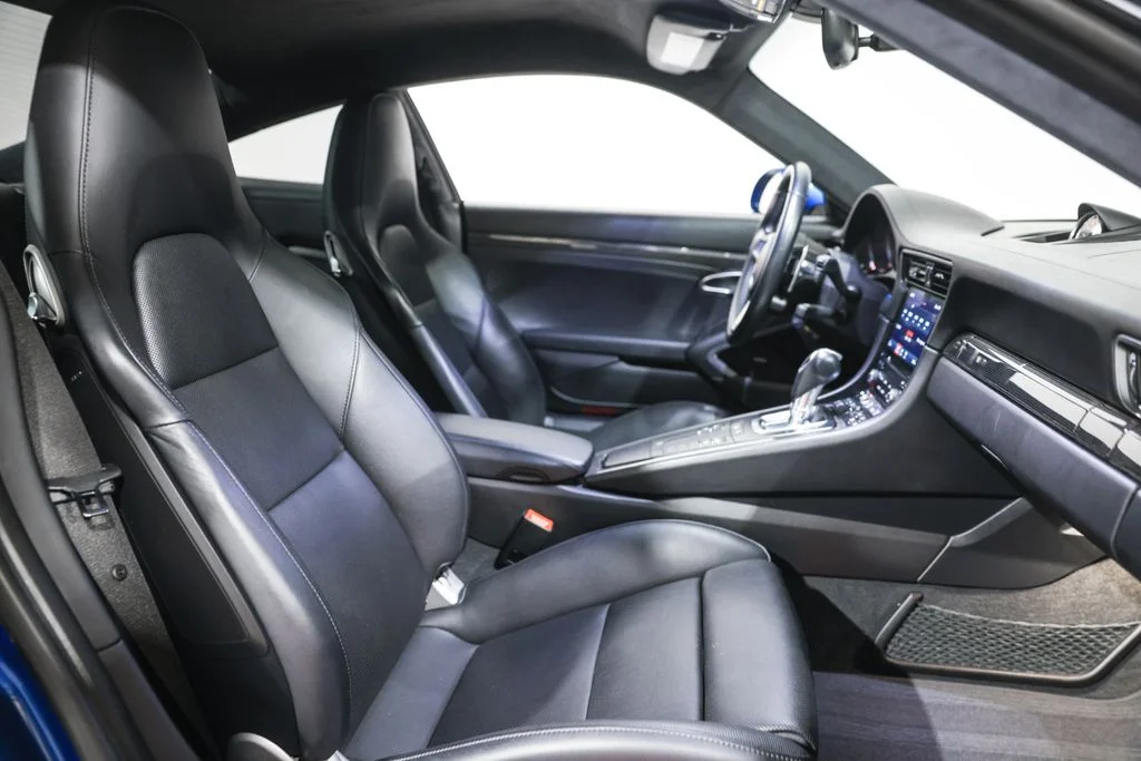 Used 2018 Blue Porsche Turbo S image 22