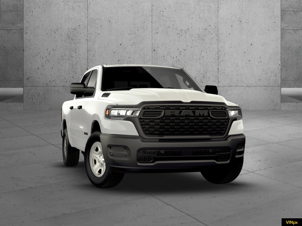 New 2026 Bright White Clear-Coat Exterior Paint RAM Tradesman image 15