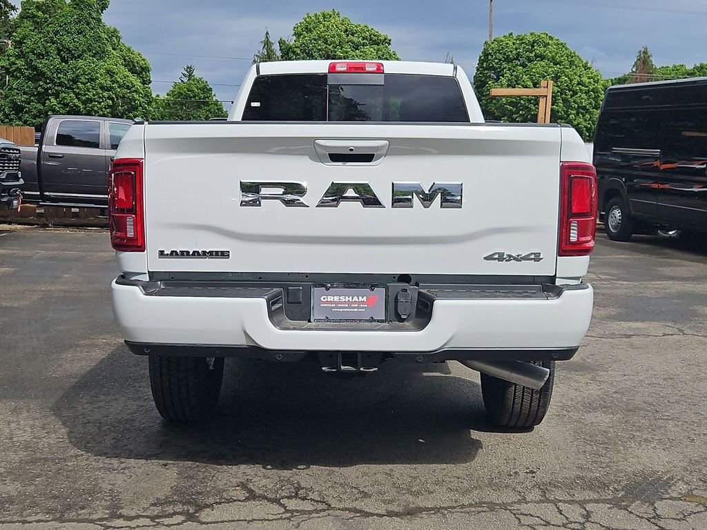 New 2026 Bright White Clear-Coat Exterior Paint RAM Laramie image 6