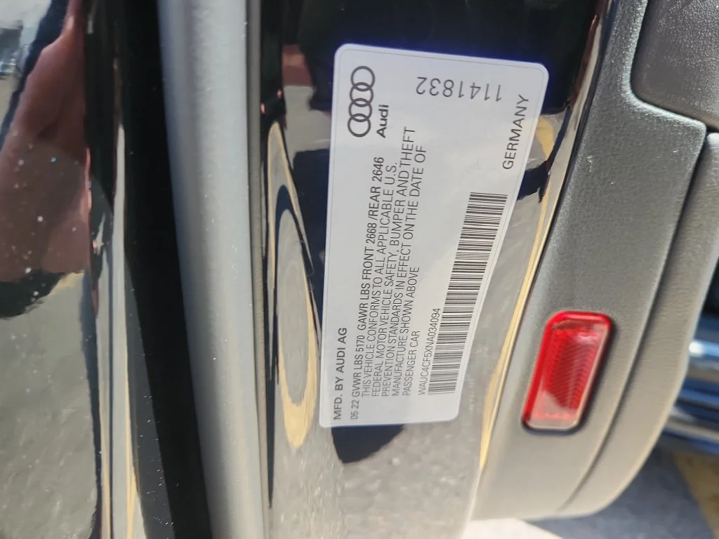 Used 2022 Black Audi  image 21