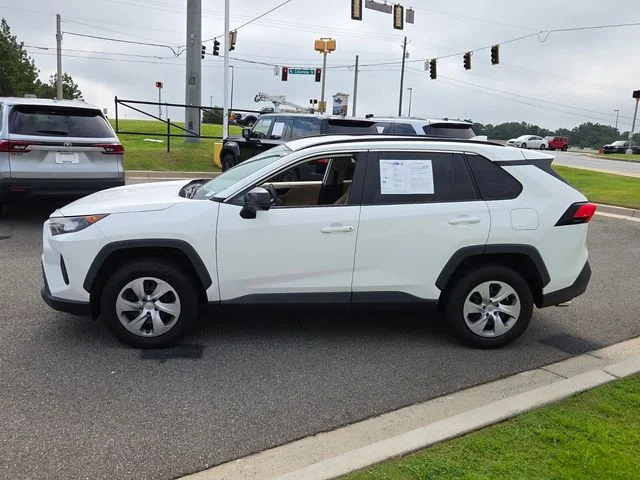 Used 2021 White Toyota LE image 4