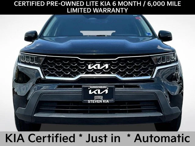 Certified Used 2022 Black Kia LX image 2