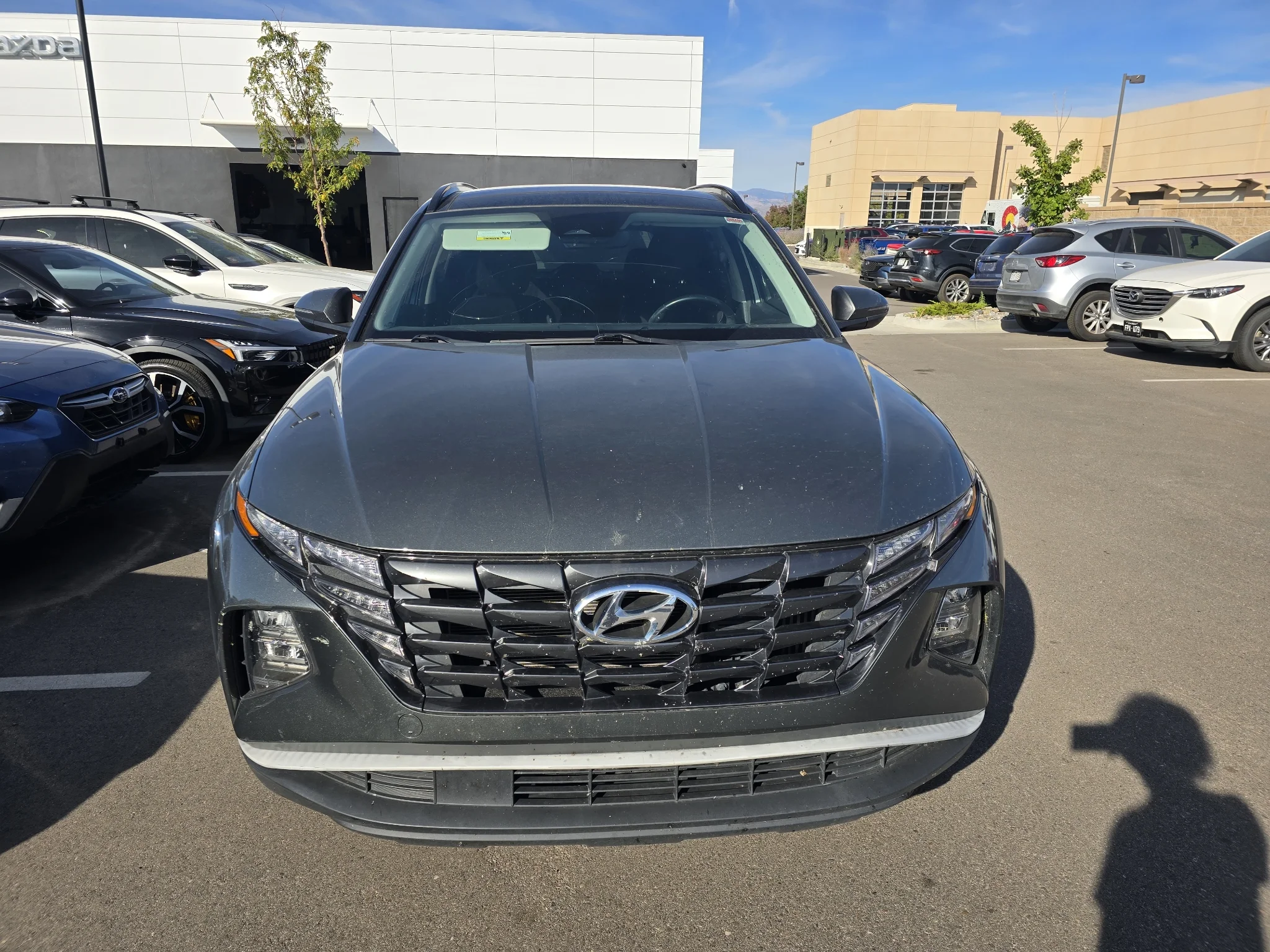 Used 2022 Amazon Gray Hyundai SEL Convenience image 8