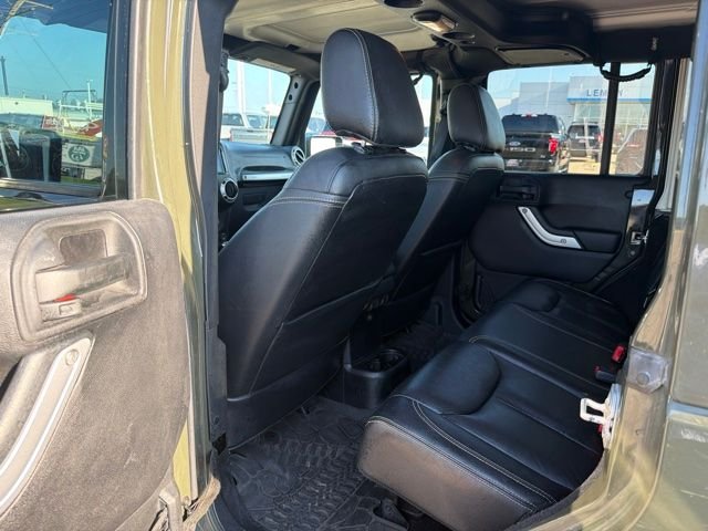 Used 2015 Green Jeep Unlimited Rubicon image 5