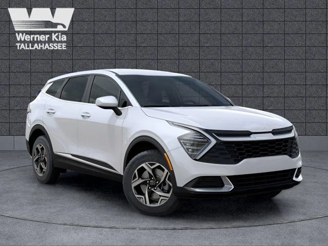 New 2025 Snow White Pearl Kia LX image 8