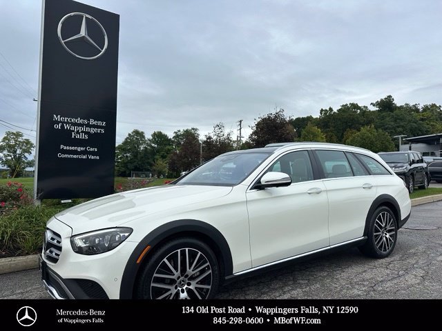 Certified Used 2023 White Mercedes-Benz E 450 image 1