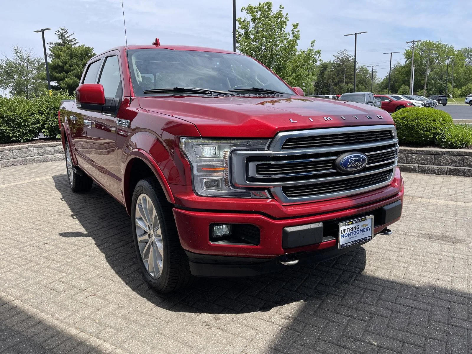 Used 2020 Rapid Red Metallic Tinted Clearcoat Ford Limited image 7