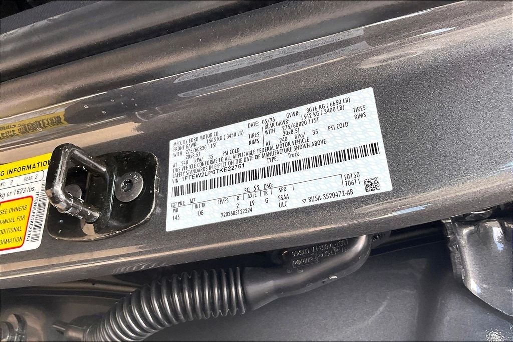 New 2026 Carbonized Gray Metallic Ford STX image 10