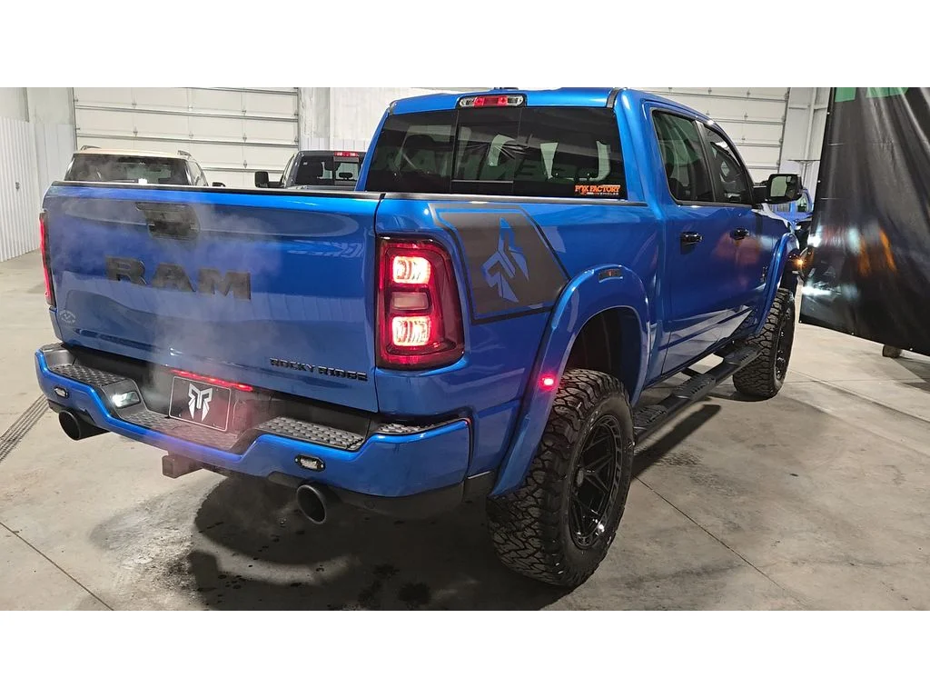 New 2026 Hydro Blue Pearl-Coat Exterior Paint RAM Big Horn Rocky Ridge image 5