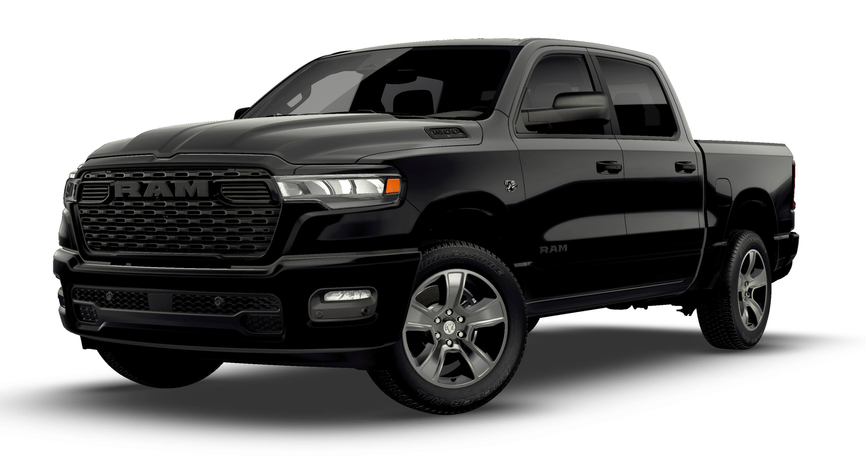 New 2026 Diamond Black Crystal Pearl-Coat Exterior Paint RAM Express image 13