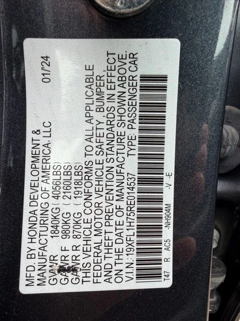 Used 2024 Gray Honda EX-L image 30