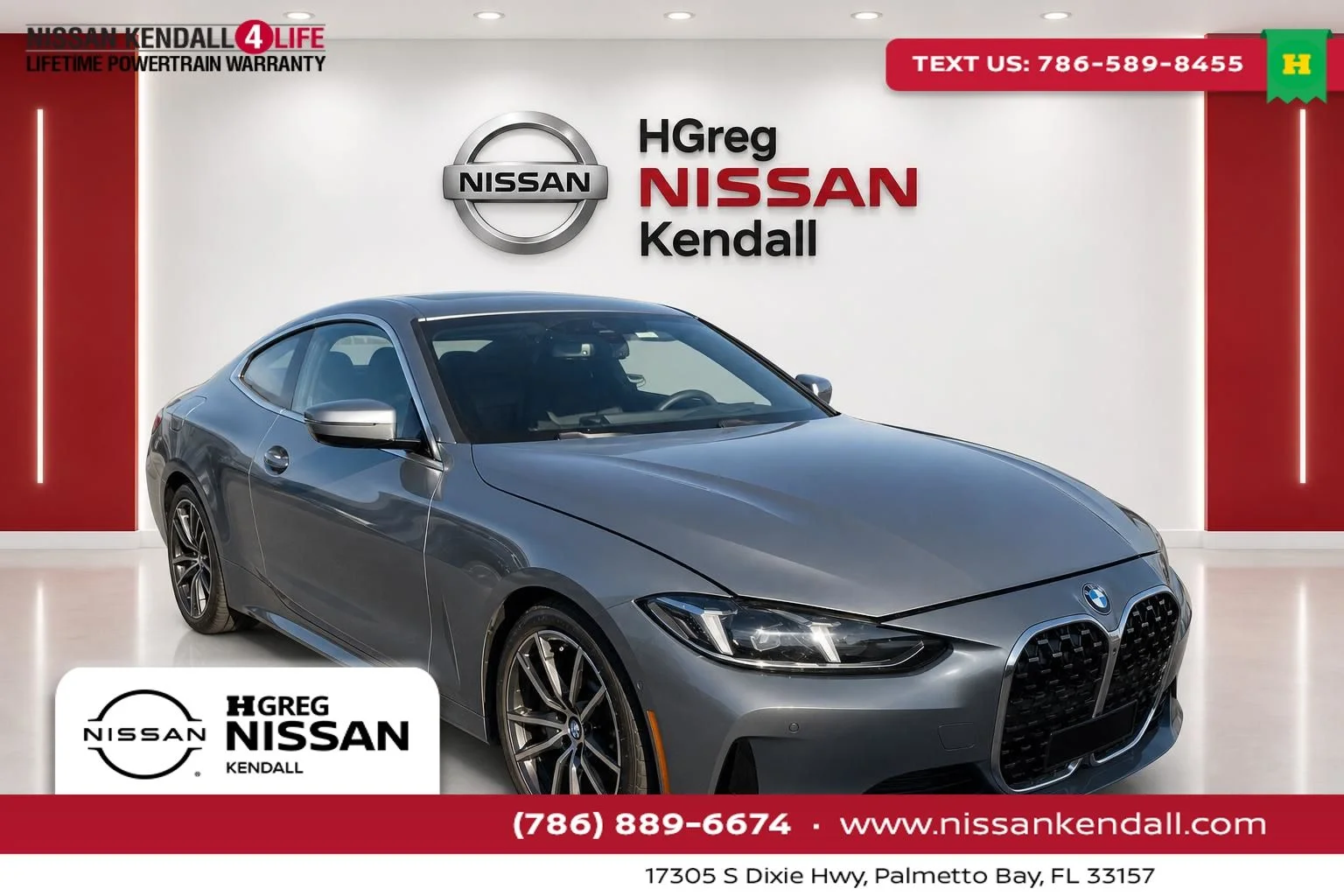 Used 2026 Gray BMW 430i image 1