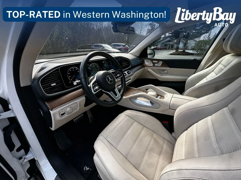 Used 2022 White Mercedes-Benz GLS 450 image 14
