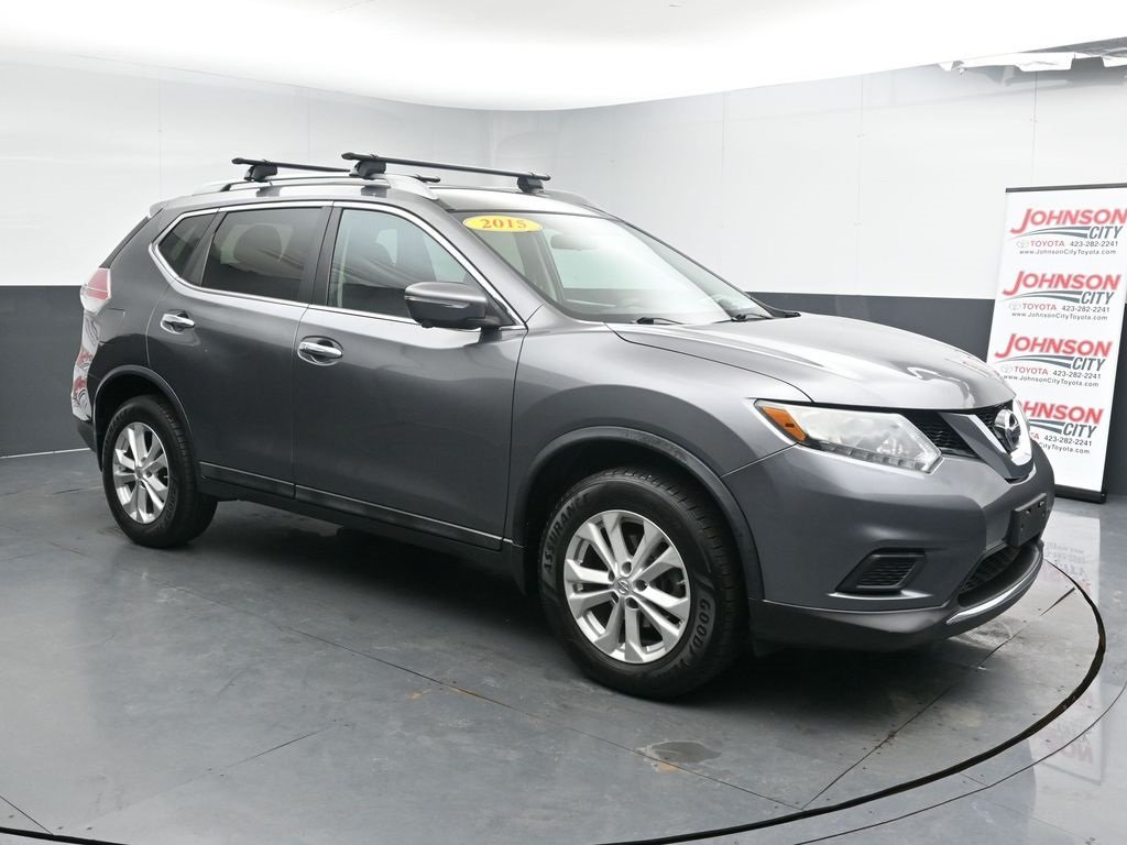 Used 2015 Nissan Rogue SV with VIN 5N1AT2MVXFC882939 for sale in Johnson City, TN