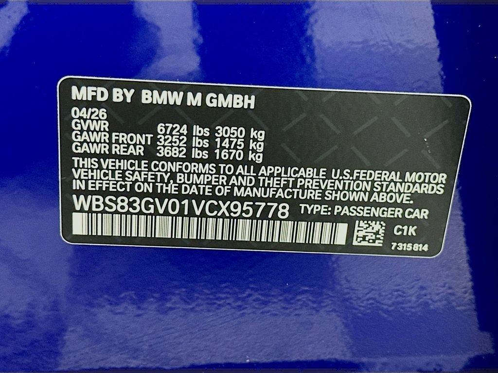New 2027 Marina Bay Blue Metallic BMW Base image 24