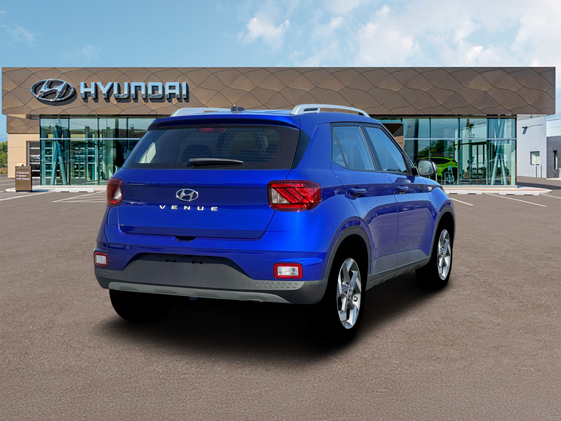 New 2026 Intense Blue Hyundai SEL image 7