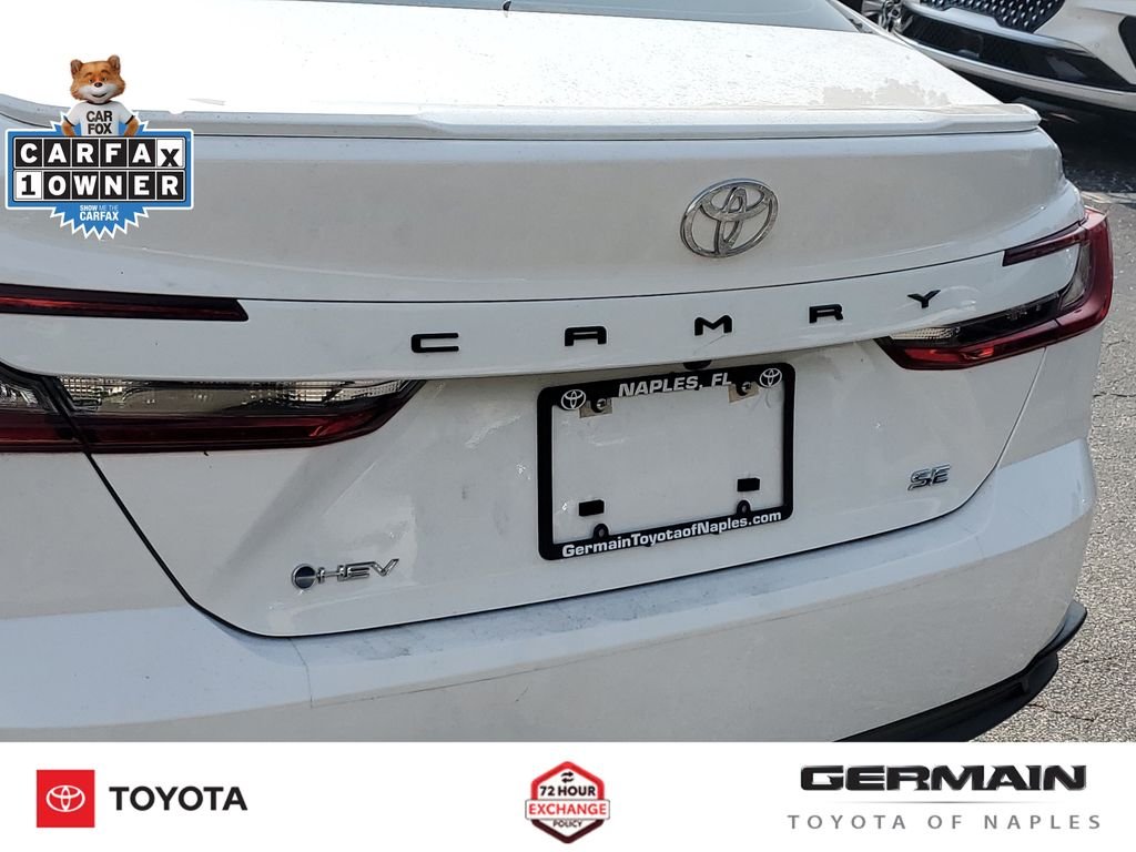 Used 2025 White Toyota SE image 17