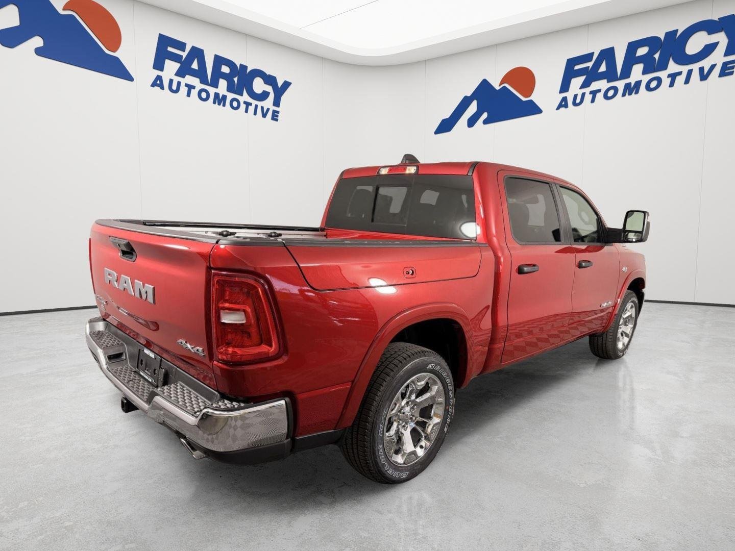 New 2026 Molten Red Pearl-Coat Exterior Paint RAM Big Horn image 8