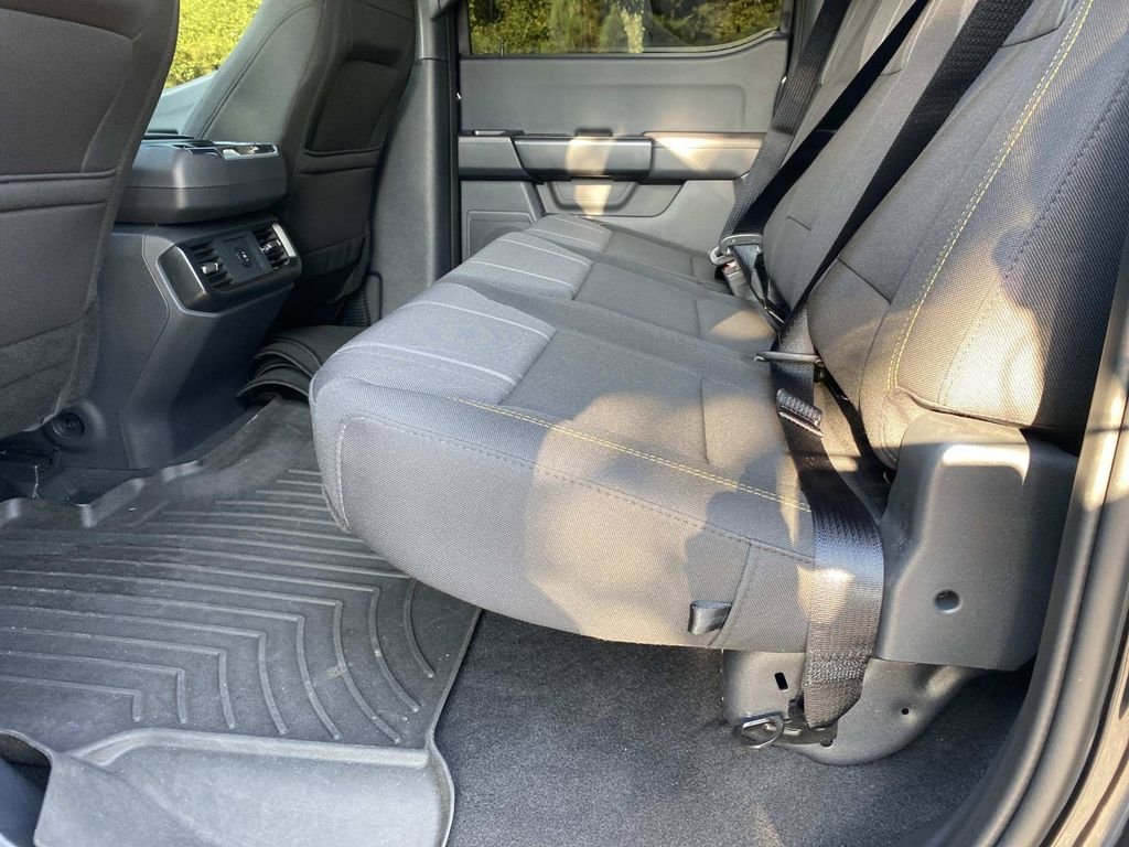 Used 2025 Agate Black Metallic Ford STX image 14