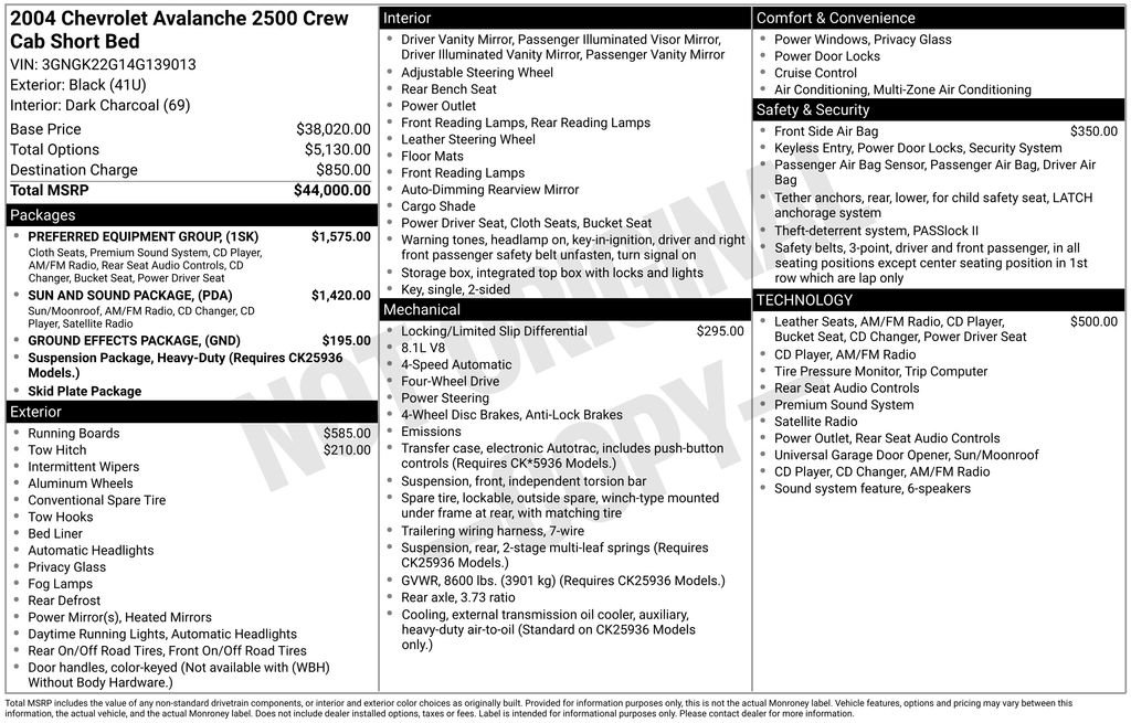 Used 2004 Black Chevrolet Base image 24