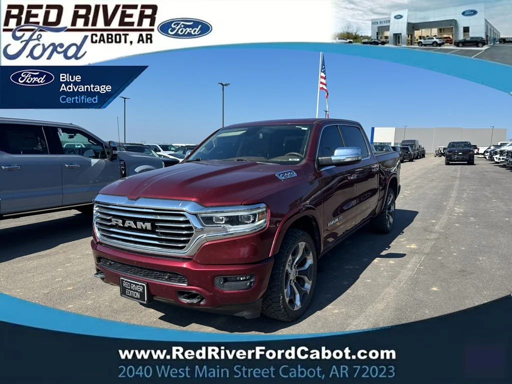 Used 2020 Delmonico Red Pearlcoat Ram Longhorn image 1