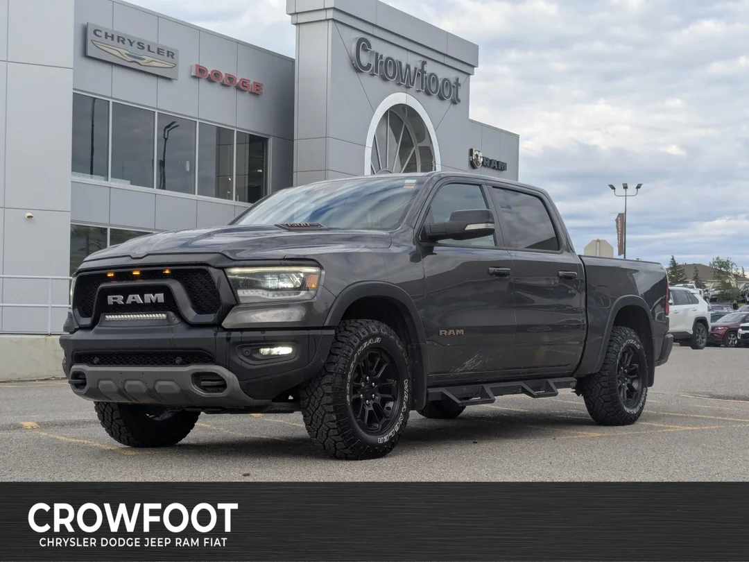 Certified Used 2022 Grey RAM Rebel - - 4x4 - 12 Nav Screen - Alpine Audio - Park Assist - Remote Start & More! image 1