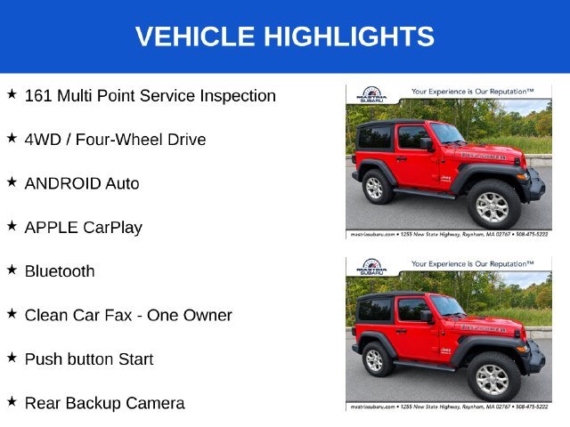 Used 2021 Red Clearcoat Jeep Sport image 4