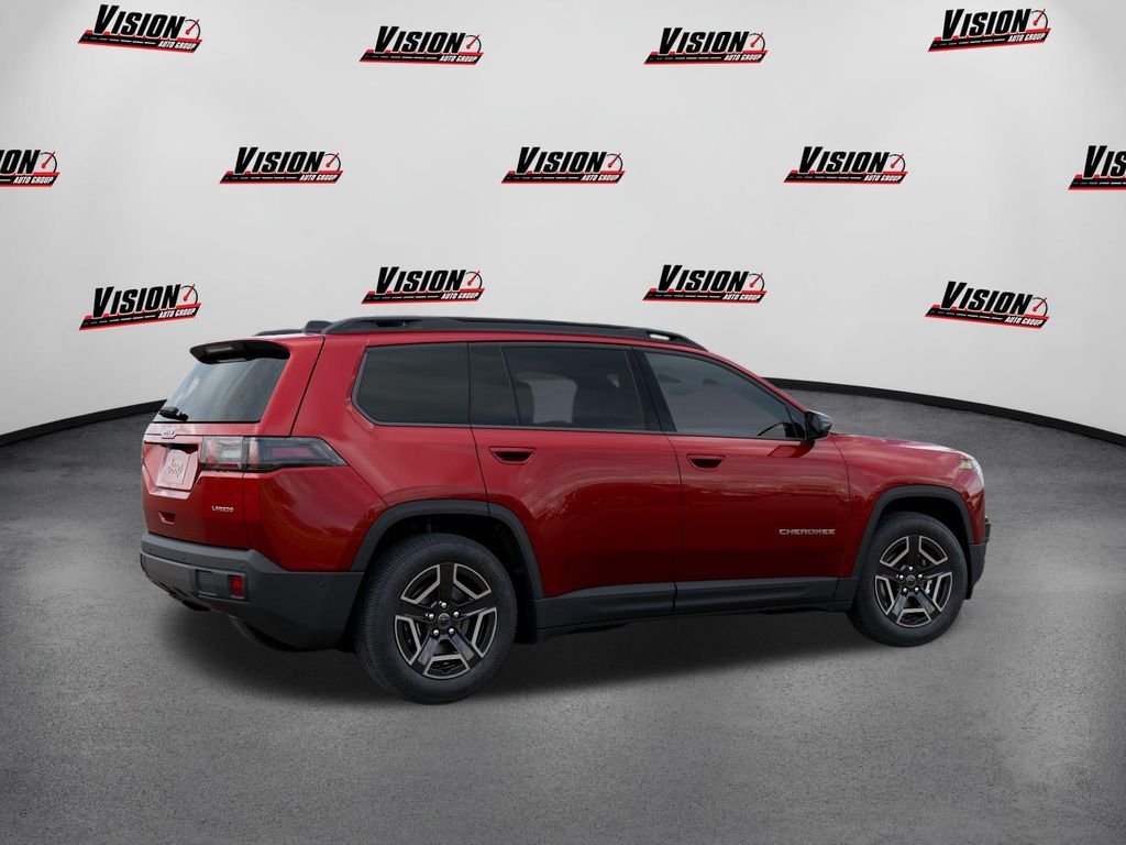 New 2026 Red Hot Pearl-Coat Exterior Paint Jeep Laredo image 4