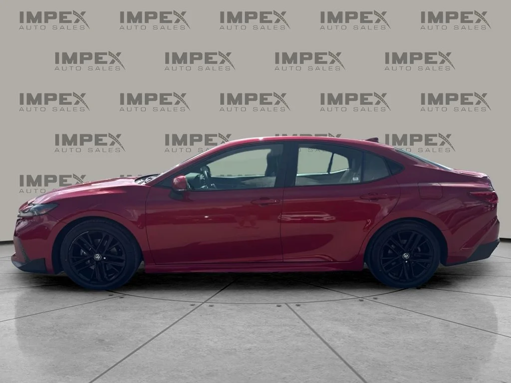 Used 2025 Red Toyota SE image 2