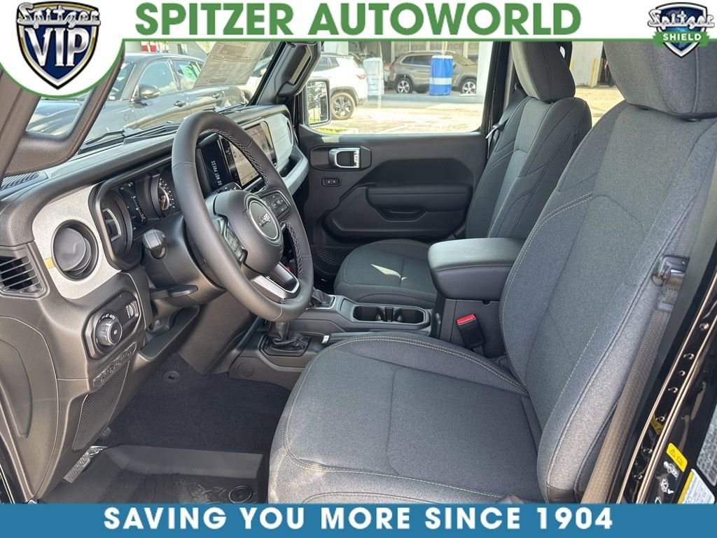 New 2025 Black Clearcoat Jeep Sport S image 6