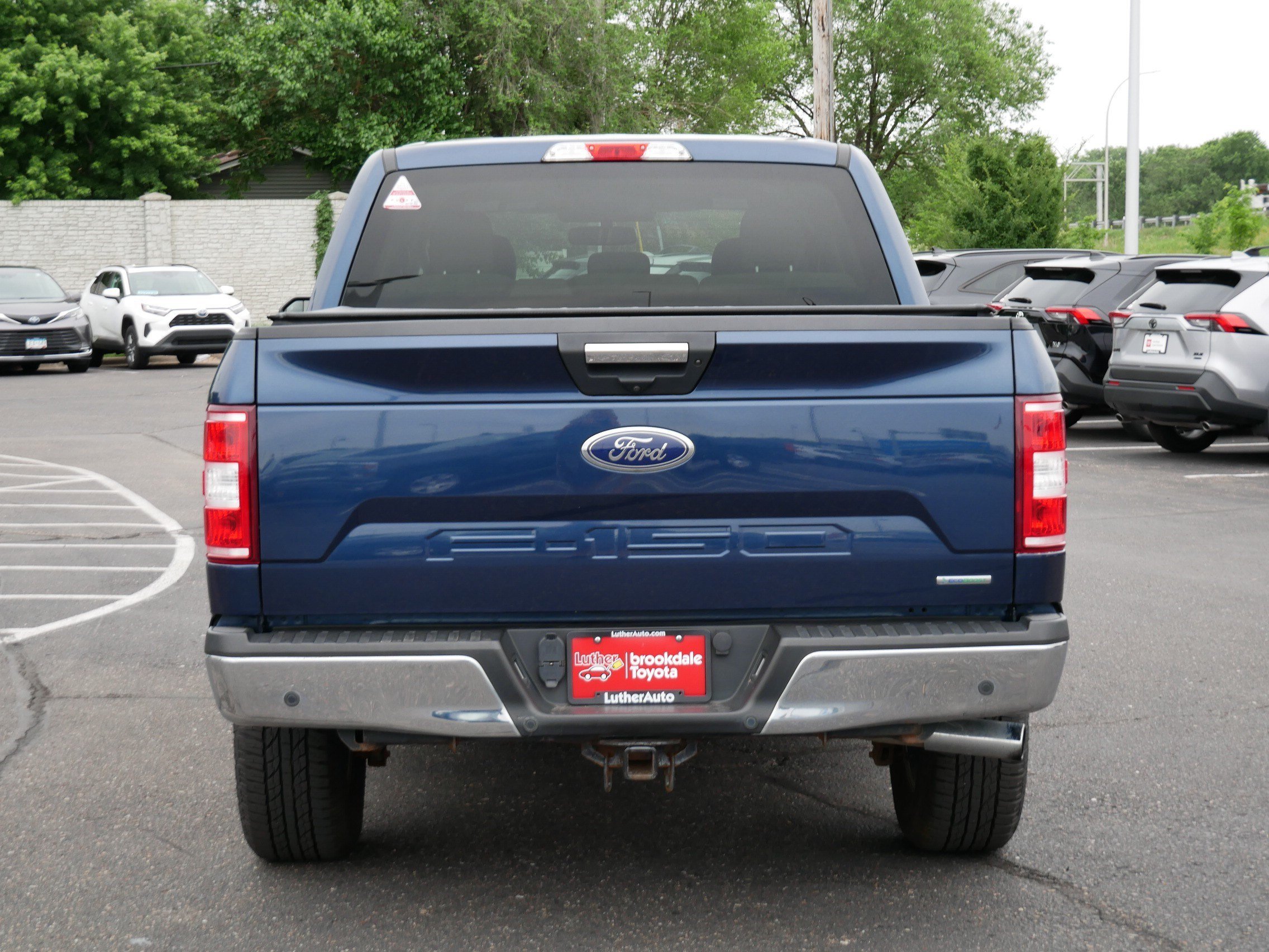 Used 2018 Blue Jeans Metallic Ford XLT image 6