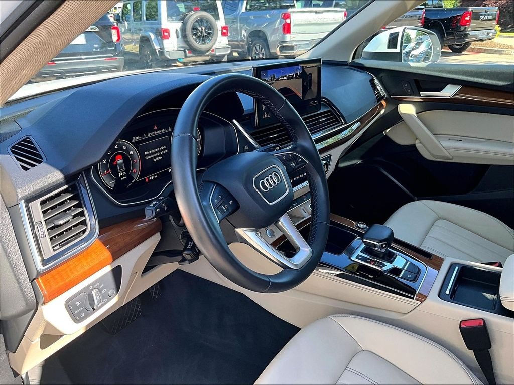 Used 2022 White Audi 45 S line Premium image 8