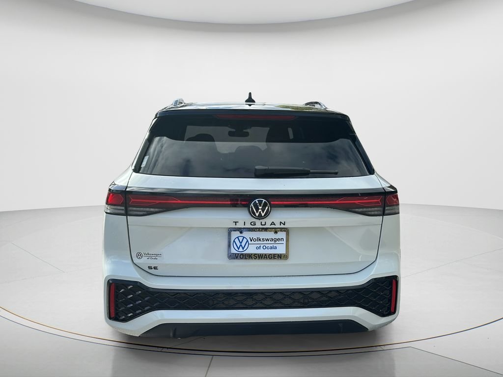 New 2026 Opal White Pearl Volkswagen 2.0T SE R-Line Black image 4