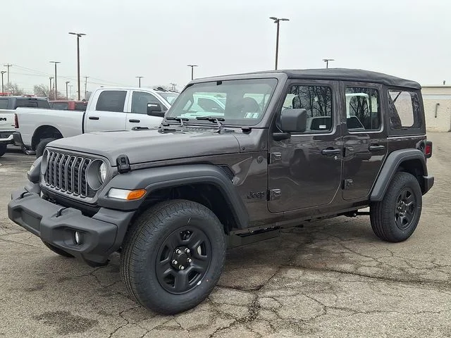 New 2026 Gray Jeep Sport image 3