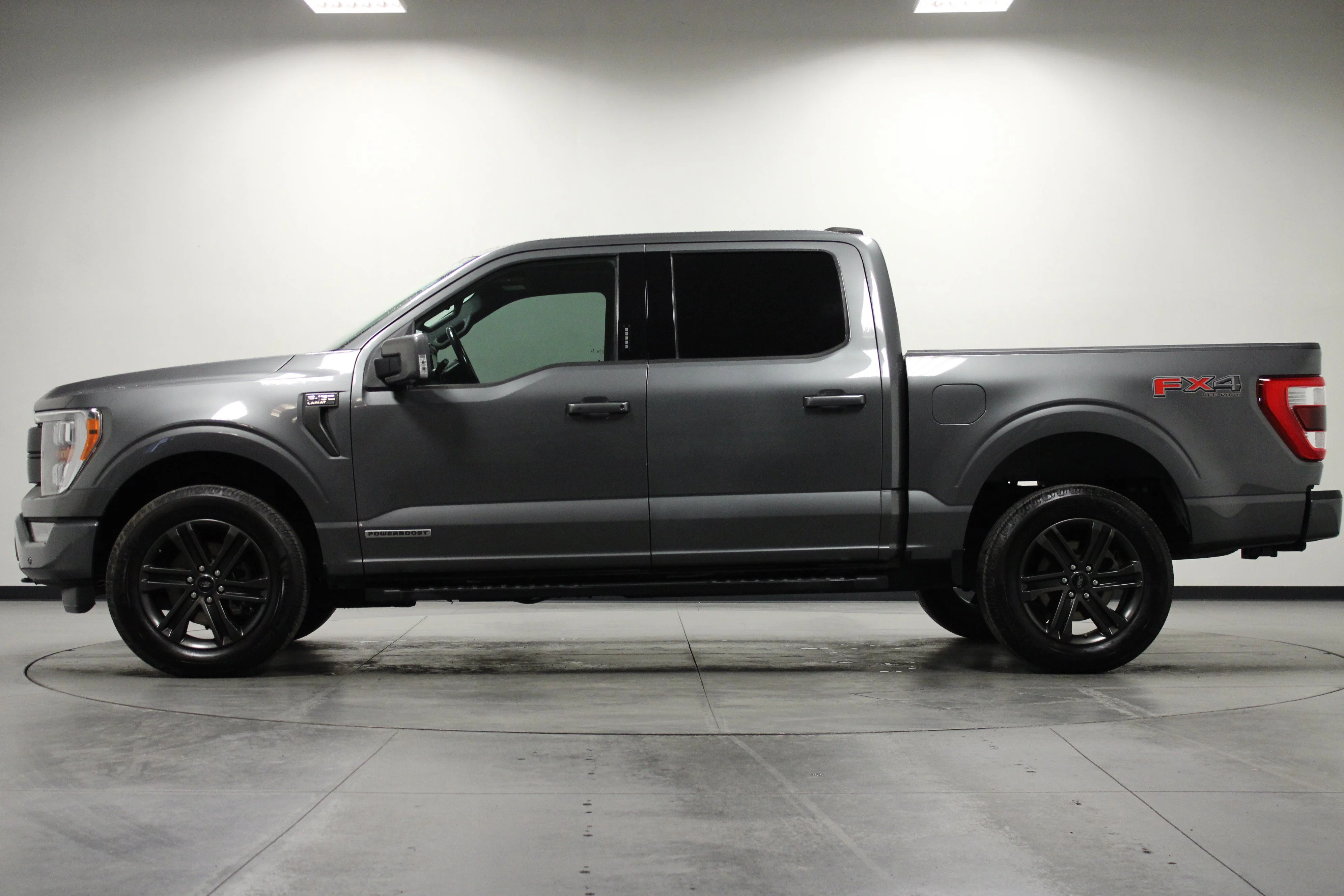 Used 2021 Carbonized Gray Metallic Ford LARIAT image 7
