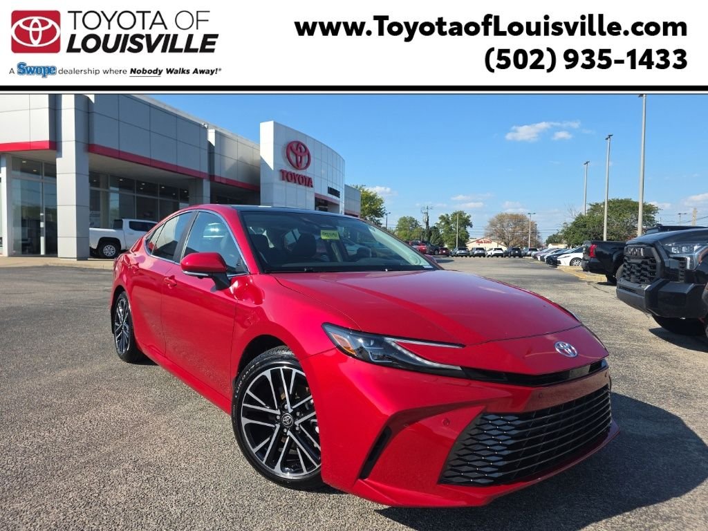 Used 2025 Red Toyota XLE image 1