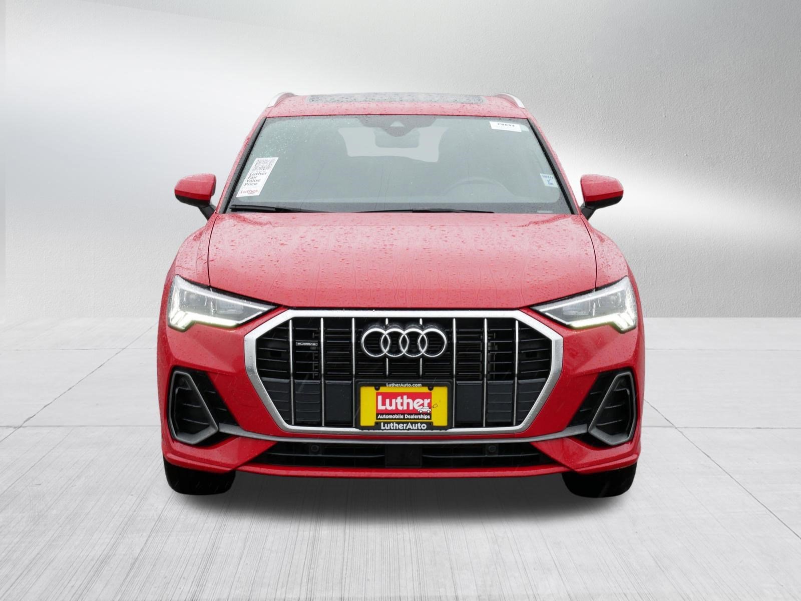 Used 2025 Audi Q3 S Line Premium with VIN WA1DECF37S1017732 for sale in Brooklyn Center, Minnesota