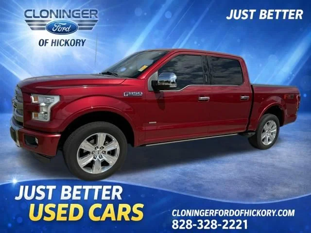 Used 2015 Red Ford Platinum image 1
